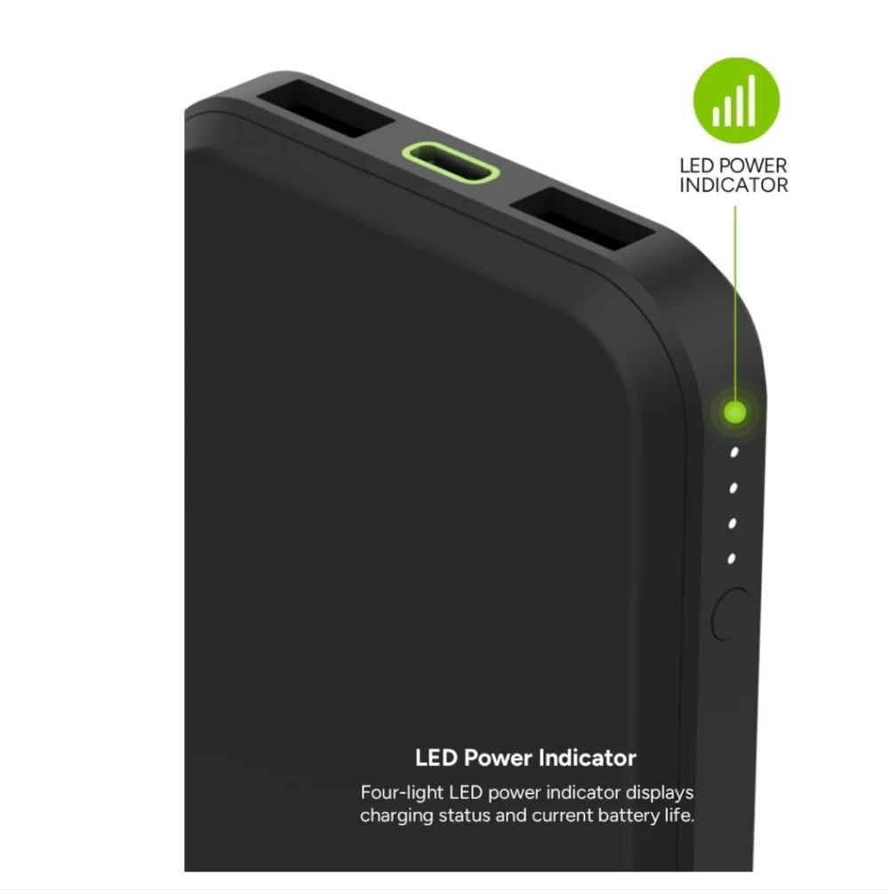 10000mAh Power Bank Portable